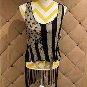 🎁American flag tank top